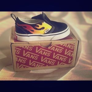 Vans Slip on (flame) for baby size 5.5